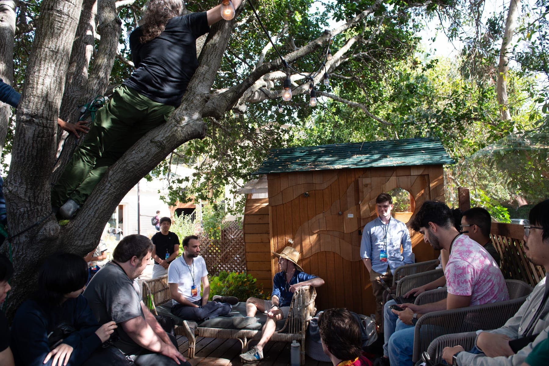 Small group by tree